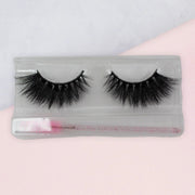 Lux essential 10 piece brush set + Kazumi cat-eye lashes + Lash Adhesive